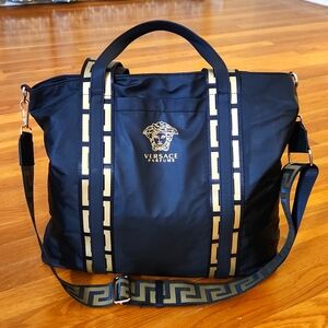 Versace Parfumes  XL Grecca Tote